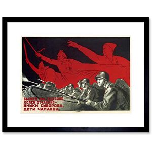 Wee Blue Coo War WW2 Red Army Bayonet Gun Tank Soviet Union Vintage Advert Art Framed Wall Art Print Wee Blue Coo War WW2 Red Army Bayonet Gun Tank Soviet Union Vintage Advert Art Framed Wall Art Print