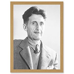 Artery8 Vintage Photo Portrait 1984 Writer Author George Orwell Artwork Framed Wall Art Print A4 Artery8 Vintage Photo Portrait 1984 Writer Author George Orwell Artwork Framed Wall Art Print A4