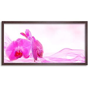 Wee Blue Coo Pink Flower Petal Pretty Long Panel Framed Wall Art Print Wee Blue Coo Pink Flower Petal Pretty Long Panel Framed Wall Art Print