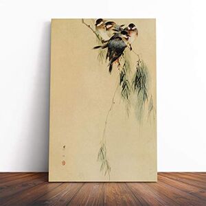 Big Box Art Wall Blue Finches Birds Japanese Oriental Art Canvas Print Gallery Wrapped 30mm Frame Wall Art 30x20 inches Ready to Hang Asian Bird Picture Living Room Bedroom Lounge Office Big Box Art Wall Blue Finches Birds Japanese Oriental Art Canvas Print Gallery Wrapped 30mm Frame Wall Art 30x20 inches Ready to Hang Asian Bird Picture Living Room Bedroom Lounge Office