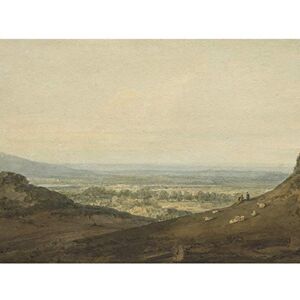 Artery8 Girtin View In Westmorland Near Ireton 1796 Painting Premium Wall Art Canvas Print 18X24 Inch Artery8 Girtin View In Westmorland Near Ireton 1796 Painting Premium Wall Art Canvas Print 18X24 Inch