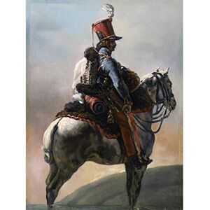 Artery8 Style Of Gericault Study After Trumpeter Of Hussars Painting Large Wall Art Poster Print Thick Paper 18X24 Inch Artery8 Style Of Gericault Study After Trumpeter Of Hussars Painting Large Wall Art Poster Print Thick Paper 18X24 Inch
