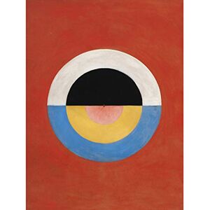 Wee Blue Coo Hilma Af Klint Svanen Abstract Circles Large Wall Art Poster Print Thick Paper 18X24 Inch Wee Blue Coo Hilma Af Klint Svanen Abstract Circles Large Wall Art Poster Print Thick Paper 18X24 Inch