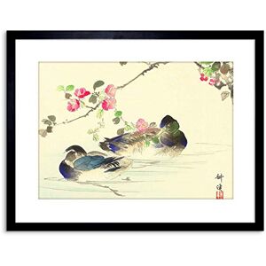 Wee Blue Coo PAINTING JAPAN ABSTRACT MALLARD DUCK BIRD KOGYO FRAMED PRINT F97X4213 Wee Blue Coo PAINTING JAPAN ABSTRACT MALLARD DUCK BIRD KOGYO FRAMED PRINT F97X4213