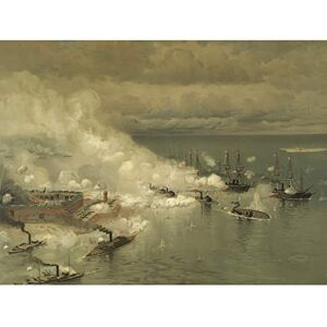 Fine Art Prints Poster, Motiv: Davidson, Battle Mobile Bay USA, groß, 45,7 x 61 cm Fine Art Prints Poster, Motiv: Davidson, Battle Mobile Bay USA, groß, 45,7 x 61 cm