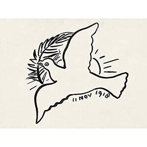 Artery8 Leo Gestel Peace Dove Branch 1918 Drawing Art Print Canvas Premium Wall Decor Poster Mural Artery8 Leo Gestel Peace Dove Branch 1918 Drawing Art Print Canvas Premium Wall Decor Poster Mural