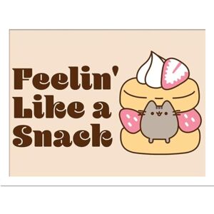 Pyramid Pusheen Feelin' Like a Snack Collector's Framed Wall Art Print, 30cm x 40cm, Ideal for Home or Office Décor, One Size Pyramid Pusheen Feelin' Like a Snack Collector's Framed Wall Art Print, 30cm x 40cm, Ideal for Home or Office Décor, One Size