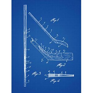 Artery8 Goupil Ice Hockey Stick Game Slapshot 1982 Patent Plan Unframed Wall Art Print Poster Home Decor Premium Artery8 Goupil Ice Hockey Stick Game Slapshot 1982 Patent Plan Unframed Wall Art Print Poster Home Decor Premium