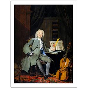 Artery8 Troost Portrait Member Of Van Der Mersch Family Artwork Framed Wall Art Print 18X24 Inch Artery8 Troost Portrait Member Of Van Der Mersch Family Artwork Framed Wall Art Print 18X24 Inch