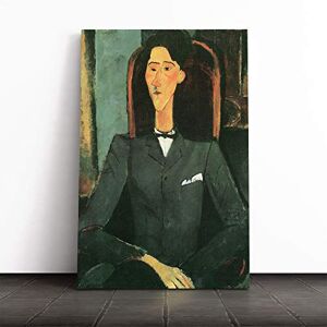 Big Box Art Canvas Print Wall Art Amedeo Modigliani Bildnis Jean Cocteau Mounted & Stretched Box Frame Picture Home Decor for Kitchen, Living Room, Bedroom, Hallway, Multi-Colour, 20x14 Inch Big Box Art Canvas Print Wall Art Amedeo Modigliani Bildnis Jean Cocteau Mounted & Stretched Box Frame Picture Home Decor for Kitchen, Living Room, Bedroom, Hallway, Multi-Colour, 20x14 Inch
