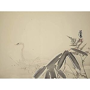 Artery8 Seiho Twelve Signs Snake Japanese Painting Art Print Canvas Premium Wall Decor Poster Mural Artery8 Seiho Twelve Signs Snake Japanese Painting Art Print Canvas Premium Wall Decor Poster Mural