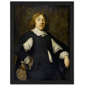 Artery8 Van Ceulen Portrait Of Joan Pietersz Reael Painting Artwork Framed Wall Art Print 18X24 Inch Artery8 Van Ceulen Portrait Of Joan Pietersz Reael Painting Artwork Framed Wall Art Print 18X24 Inch