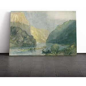 Big Box Art Canvas Print Wall Art Joseph Mallord William Turner Landscape (1) Mounted & Stretched Box Frame Picture Home Decor for Kitchen, Living Room, Bedroom, Hallway, Multi-Colour, 20x14 Inch Big Box Art Canvas Print Wall Art Joseph Mallord William Turner Landscape (1) Mounted & Stretched Box Frame Picture Home Decor for Kitchen, Living Room, Bedroom, Hallway, Multi-Colour, 20x14 Inch