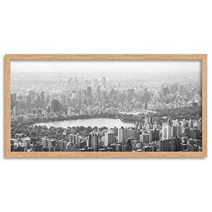 Artery8 Warby New York City Central Park From Air Photo Framed Wall Art Print Long 25X12 Inch Artery8 Warby New York City Central Park From Air Photo Framed Wall Art Print Long 25X12 Inch