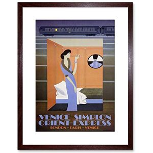 Wee Blue Coo 9x7 '' RAIL TRAIN ORIENT EXPRESS VENICE LONDON PARIS FRAMED ART PRINT F97X1303 Wee Blue Coo 9x7 '' RAIL TRAIN ORIENT EXPRESS VENICE LONDON PARIS FRAMED ART PRINT F97X1303