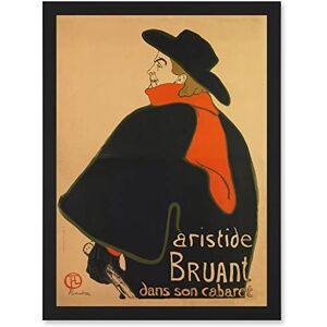 Artery8 - Toulouse Lautrec Bruant - Framed Art Artery8 - Toulouse Lautrec Bruant - Framed Art