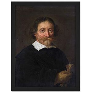 Artery8 Meynderts Doncker Portrait Of Man Painting Artwork Framed Wall Art Print 18X24 Inch Artery8 Meynderts Doncker Portrait Of Man Painting Artwork Framed Wall Art Print 18X24 Inch