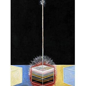 Wee Blue Coo Hilma Af Klint Group IX No 27 UW The Dove Abstract Art Print Canvas Premium Wall Decor Poster Mural Wee Blue Coo Hilma Af Klint Group IX No 27 UW The Dove Abstract Art Print Canvas Premium Wall Decor Poster Mural