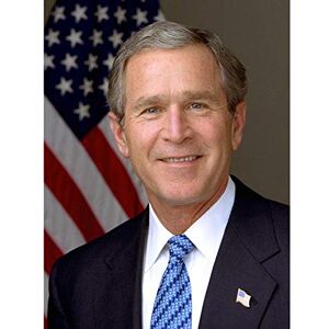 Artery8 Draper Portrait US President George Walker Bush Photo Premium Wall Art Canvas Print 18X24 Inch Artery8 Draper Portrait US President George Walker Bush Photo Premium Wall Art Canvas Print 18X24 Inch