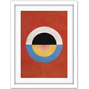 Wee Blue Coo Hilma Af Klint Svanen Abstract Circles Artwork Framed Wall Art Print 18X24 Inch Wee Blue Coo Hilma Af Klint Svanen Abstract Circles Artwork Framed Wall Art Print 18X24 Inch