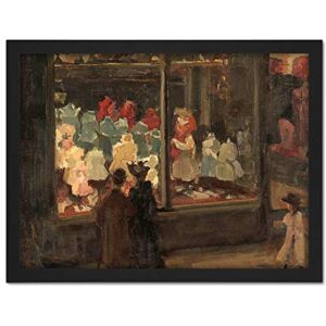 Artery8 Isaac Israels Clothing Shop Window Picture Artwork Framed Wall Art Print 18X24 Inch Artery8 Isaac Israels Clothing Shop Window Picture Artwork Framed Wall Art Print 18X24 Inch