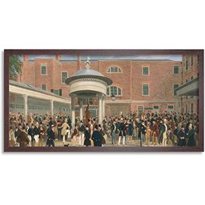 Fine Art Prints Pollard Epsom Races Settling Day Painting Framed Wall Art Print Long 25X12 Inch Fine Art Prints Pollard Epsom Races Settling Day Painting Framed Wall Art Print Long 25X12 Inch