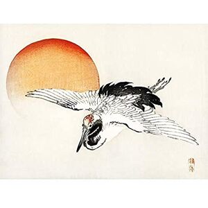 Artery8 Bairei Flying Barn Swallow Bird Japanese Illustration Unframed Wall Art Print Poster Home Decor Premium Artery8 Bairei Flying Barn Swallow Bird Japanese Illustration Unframed Wall Art Print Poster Home Decor Premium