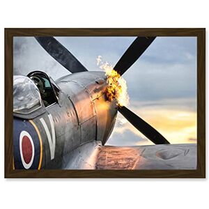 Artery8 Taylor Military UK RAF Spitfire TE311 Fighter Plane Photo Artwork Framed Wall Art Print A4 Artery8 Taylor Military UK RAF Spitfire TE311 Fighter Plane Photo Artwork Framed Wall Art Print A4