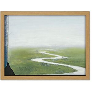 Artery8 Jan Veth River Grass Landscape Painting Artwork Framed Wall Art Print 18X24 Inch Artery8 Jan Veth River Grass Landscape Painting Artwork Framed Wall Art Print 18X24 Inch