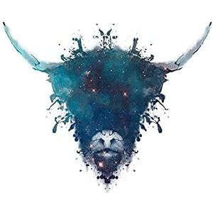 Wee Blue Coo Ink Splat Highland Cow Unframed Wall Art Print Poster Home Decor Premium Wee Blue Coo Ink Splat Highland Cow Unframed Wall Art Print Poster Home Decor Premium