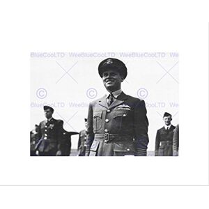 Wee Blue Coo Vintage Military War WWII Dam Buster Guy Gibson Wall Art Print Wee Blue Coo Vintage Military War WWII Dam Buster Guy Gibson Wall Art Print