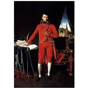 Wee Blue Coo Painting Ingres Portrait First Consul Napoleon Bonaparte Wall Art Print Wee Blue Coo Painting Ingres Portrait First Consul Napoleon Bonaparte Wall Art Print
