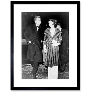 Wee Blue Coo Photo John Kennedy Jackie JFK President Picture Framed Wall Art Print Wee Blue Coo Photo John Kennedy Jackie JFK President Picture Framed Wall Art Print