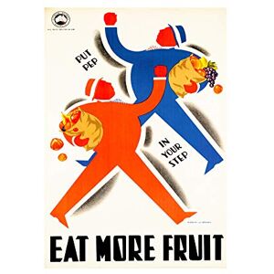 Wee Blue Coo Travel Food Nutrition Eat More Fruit Railway Australia Wall Art Print Wee Blue Coo Travel Food Nutrition Eat More Fruit Railway Australia Wall Art Print