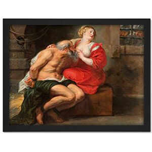 Artery8 Peter Paul Rubens Cimon And Pero Roman Charity Artwork Framed Wall Art Print 18X24 Inch Artery8 Peter Paul Rubens Cimon And Pero Roman Charity Artwork Framed Wall Art Print 18X24 Inch