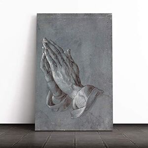 Big Box Art Canvas Print Wall Art Albrecht Durer Praying Hands Mounted and Stretched Box Frame Picture Home Decor for Kitchen, Living, Dining Room, Bedroom, Hallway, Multi-Colour, 24x16 Inch Big Box Art Canvas Print Wall Art Albrecht Durer Praying Hands Mounted and Stretched Box Frame Picture Home Decor for Kitchen, Living, Dining Room, Bedroom, Hallway, Multi-Colour, 24x16 Inch