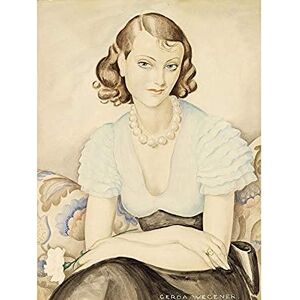 Artery8 Wegener Young Woman Portrait Painting Unframed Wall Art Print Poster Home Decor Premium Artery8 Wegener Young Woman Portrait Painting Unframed Wall Art Print Poster Home Decor Premium