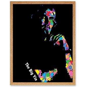 Wee Blue Coo Big Yin Billy Connolly Paint Splatter Art Print Framed Poster Wall Decor 12x16 inch Wee Blue Coo Big Yin Billy Connolly Paint Splatter Art Print Framed Poster Wall Decor 12x16 inch