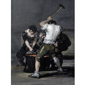 Fine Art Prints Francisco Goya Y Lucientes De La Fragua Kunstdruck auf Leinwand, groß, Premium-Poster Fine Art Prints Francisco Goya Y Lucientes De La Fragua Kunstdruck auf Leinwand, groß, Premium-Poster