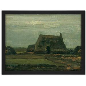 Fine Art Prints Vincent Van Gogh Farm With Stacks Of Peat Large Framed Art Print Poster Wall Decor 18x24 Fine Art Prints Vincent Van Gogh Farm With Stacks Of Peat Large Framed Art Print Poster Wall Decor 18x24
