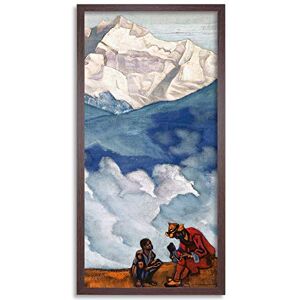 Fine Art Prints Roerich Pearl Of Searching Symbolist Landscape Painting Long Framed Art Print Wall Poster 25x12 inch Fine Art Prints Roerich Pearl Of Searching Symbolist Landscape Painting Long Framed Art Print Wall Poster 25x12 inch