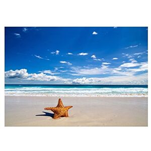 Wee Blue Coo Photo Seascape Composition Starfish Beach Cloud Surf Sand Wall Art Print Wee Blue Coo Photo Seascape Composition Starfish Beach Cloud Surf Sand Wall Art Print