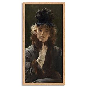 Artery8 Alfred Stevens The Parisian Sphinx C1880 Painting Framed Wall Art Print Long 25X12 Inch Artery8 Alfred Stevens The Parisian Sphinx C1880 Painting Framed Wall Art Print Long 25X12 Inch