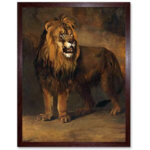 Artery8 Van Os Lion From Louis Bonaparte 1808 Painting Art Print Framed Poster Wall Decor 12x16 inch Artery8 Van Os Lion From Louis Bonaparte 1808 Painting Art Print Framed Poster Wall Decor 12x16 inch