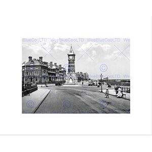 Wee Blue Coo SKEGNESS TOWER AND PARADE ENGLAND OLD BW BLACK FRAMED ART PRINT PICTURE B12X885 Wee Blue Coo SKEGNESS TOWER AND PARADE ENGLAND OLD BW BLACK FRAMED ART PRINT PICTURE B12X885