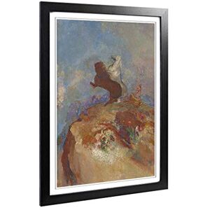 Big Box Art Framed Print of Odilon Redon Apollo Design Wall Art Picture Home Decor for Kitchen, Living, Dining Room, Lounge, Bedroom, Hallway, Office, Black, A2 / 24.5x18 Inch / 62x45cm Big Box Art Framed Print of Odilon Redon Apollo Design Wall Art Picture Home Decor for Kitchen, Living, Dining Room, Lounge, Bedroom, Hallway, Office, Black, A2 / 24.5x18 Inch / 62x45cm