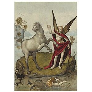 Wee Blue Coo Painting Di Cosimo Allegory 12x16 Wall Art Print Wee Blue Coo Painting Di Cosimo Allegory 12x16 Wall Art Print