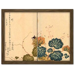 Fine Art Prints Earthworm Cricket 1788 Kitagawa Utamaro Large Framed Art Print Poster Wall Decor 18x24 in Fine Art Prints Earthworm Cricket 1788 Kitagawa Utamaro Large Framed Art Print Poster Wall Decor 18x24 in