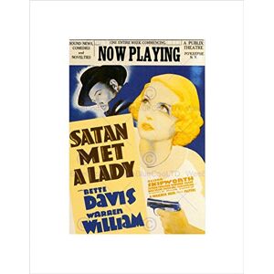 Wee Blue Coo Film Movie Bette Davis Satan Met Lady Picture Wall Art Print Wee Blue Coo Film Movie Bette Davis Satan Met Lady Picture Wall Art Print