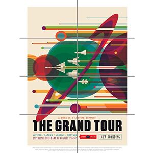 Artery8 The Grand Tour NASA Space Tours Travel XL Giant Panel Poster (8 Sections) Artery8 The Grand Tour NASA Space Tours Travel XL Giant Panel Poster (8 Sections)